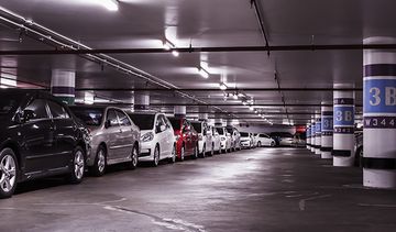 Coches en el Parking